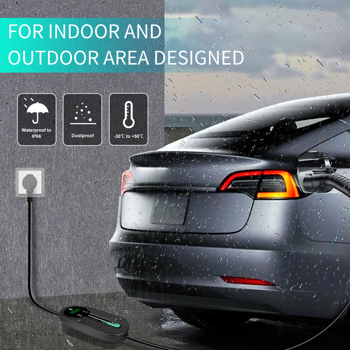 portable EV for indoor and outdoor area designed